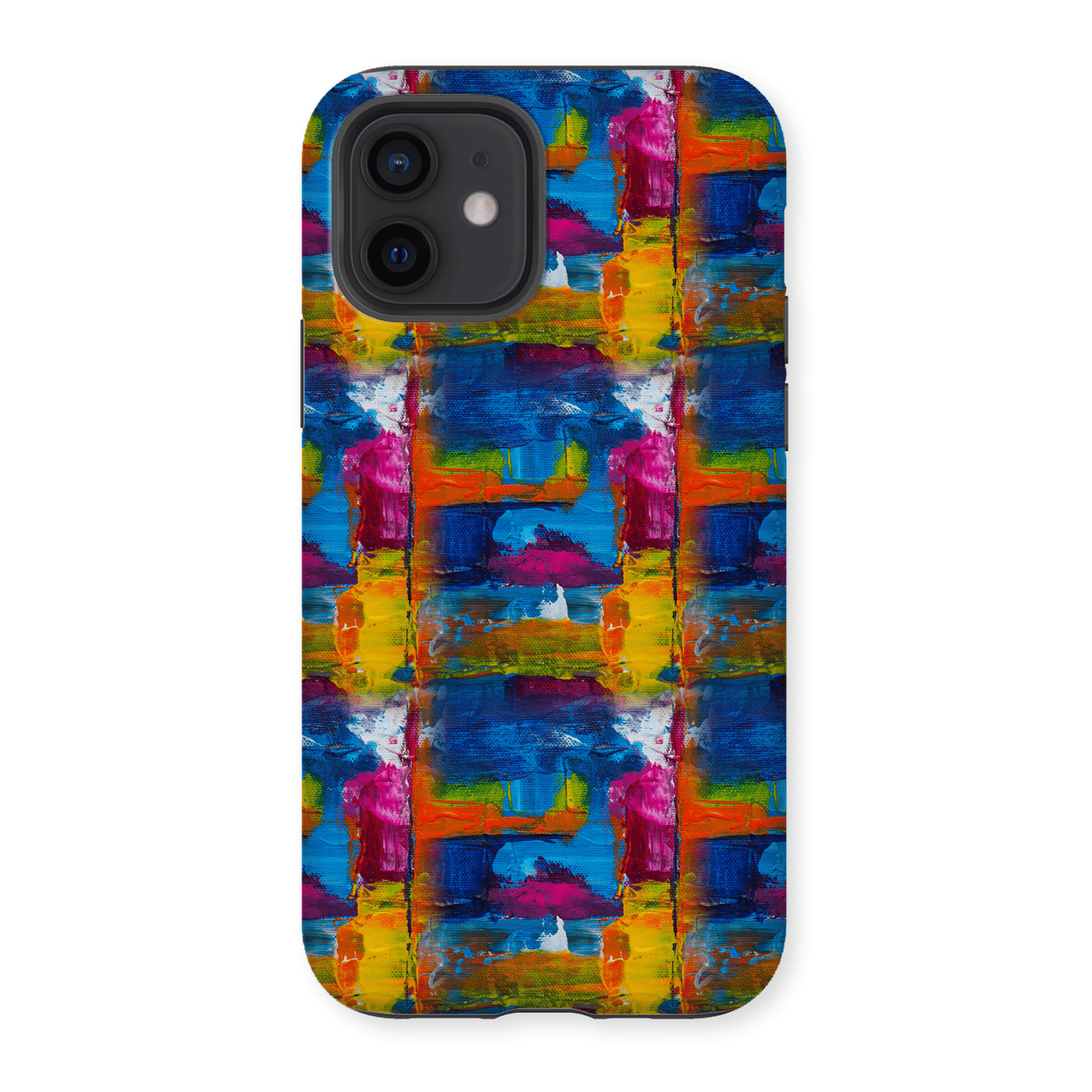 Casezest Mobile Phone Case for Blue Boxes on Canvas Design