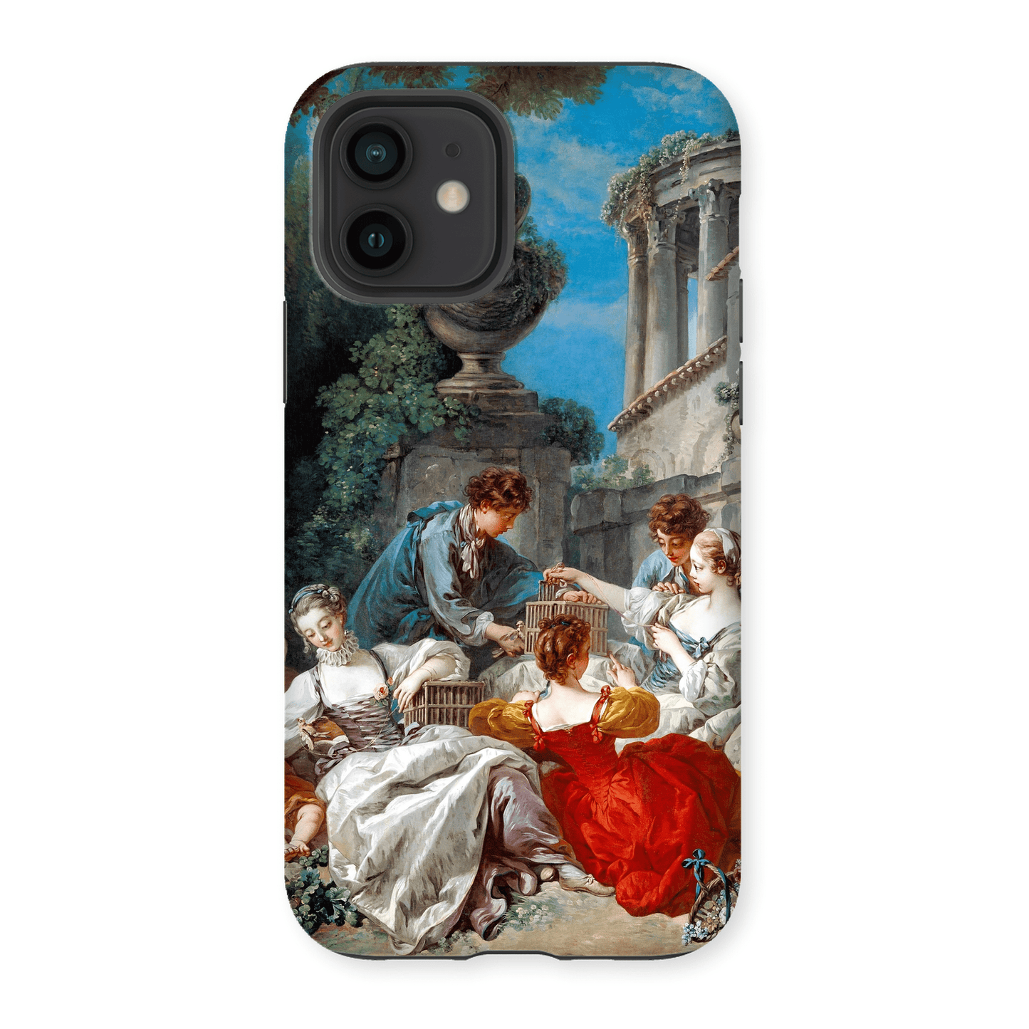Casezest Mobile Phone Case for Boucher Bird Catchers Design