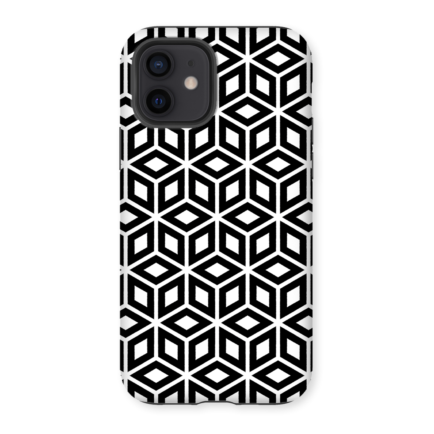 Casezest Mobile Phone Case for Cuboid Blocks Design