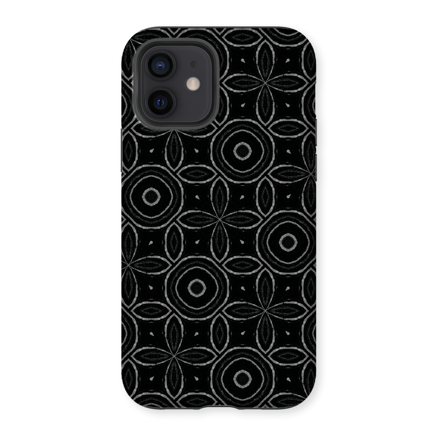 Casezest Mobile Phone Case for Dark Petal Circle Design