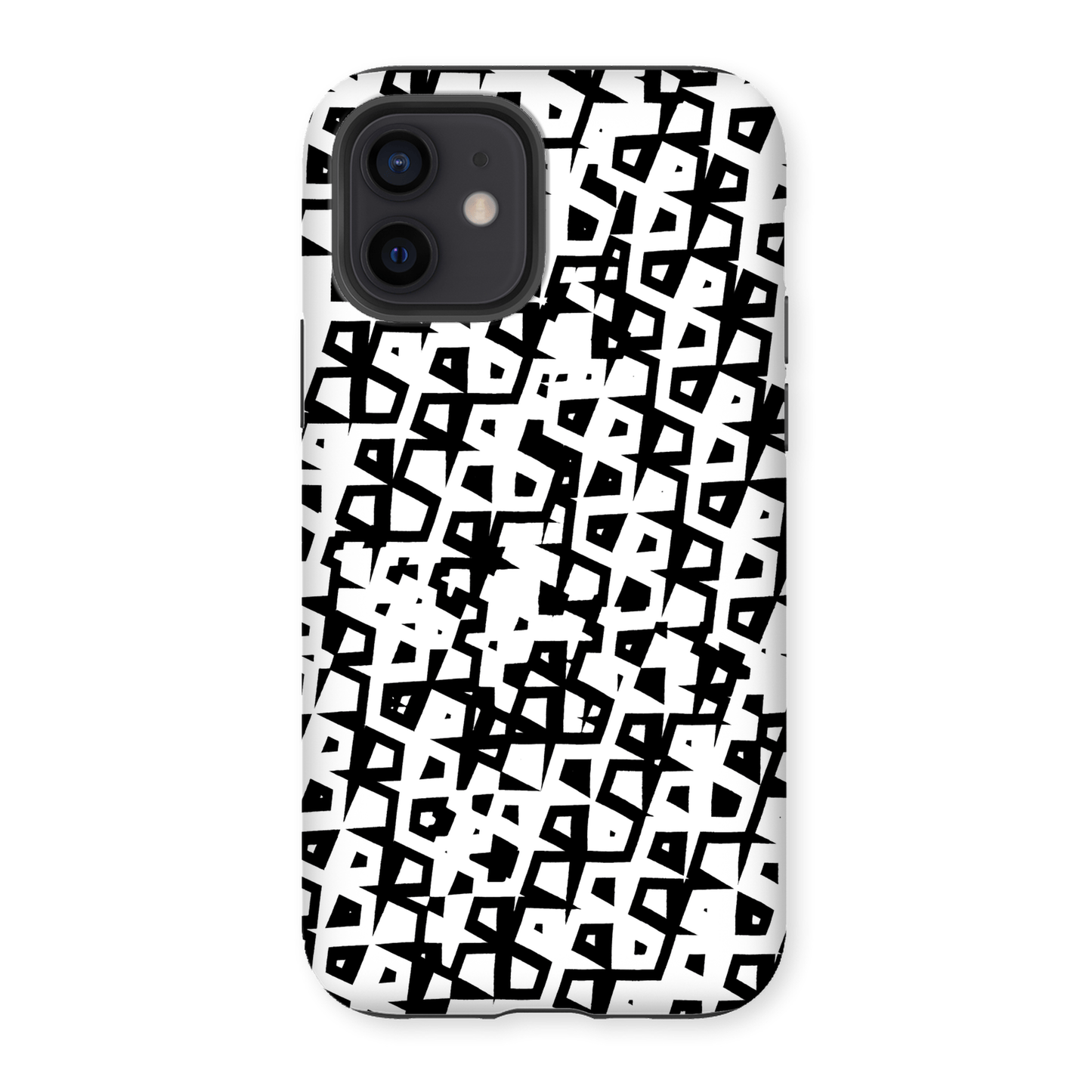 Casezest Mobile Phone Case for Distorted Blocks Design