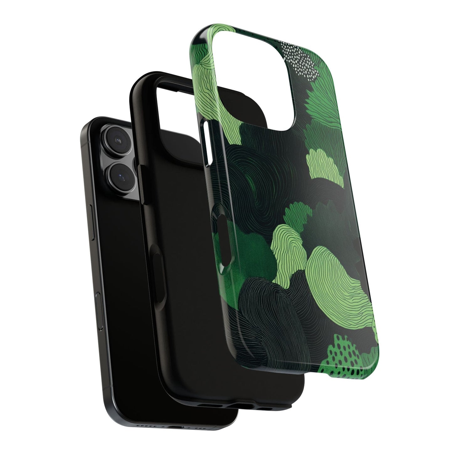 Casezest Mobile Phone Case for Green Coral Design