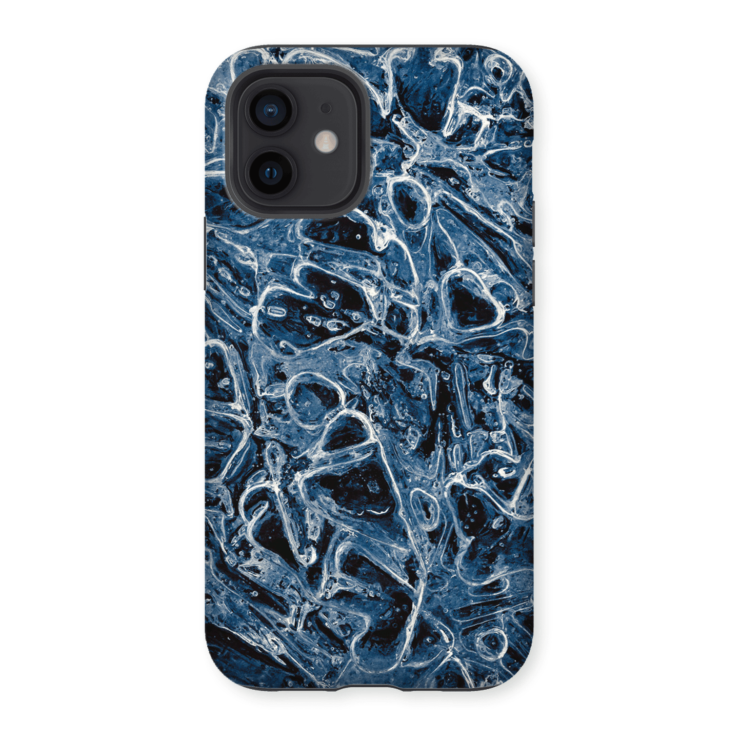 Casezest Mobile Phone Case for Ice Flow Design