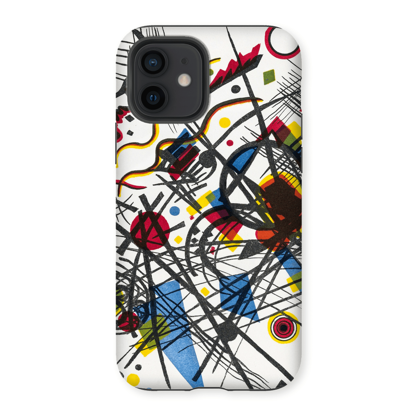 Casezest Mobile Phone Case for Kandinsky Vierte Bauhausmappe Design