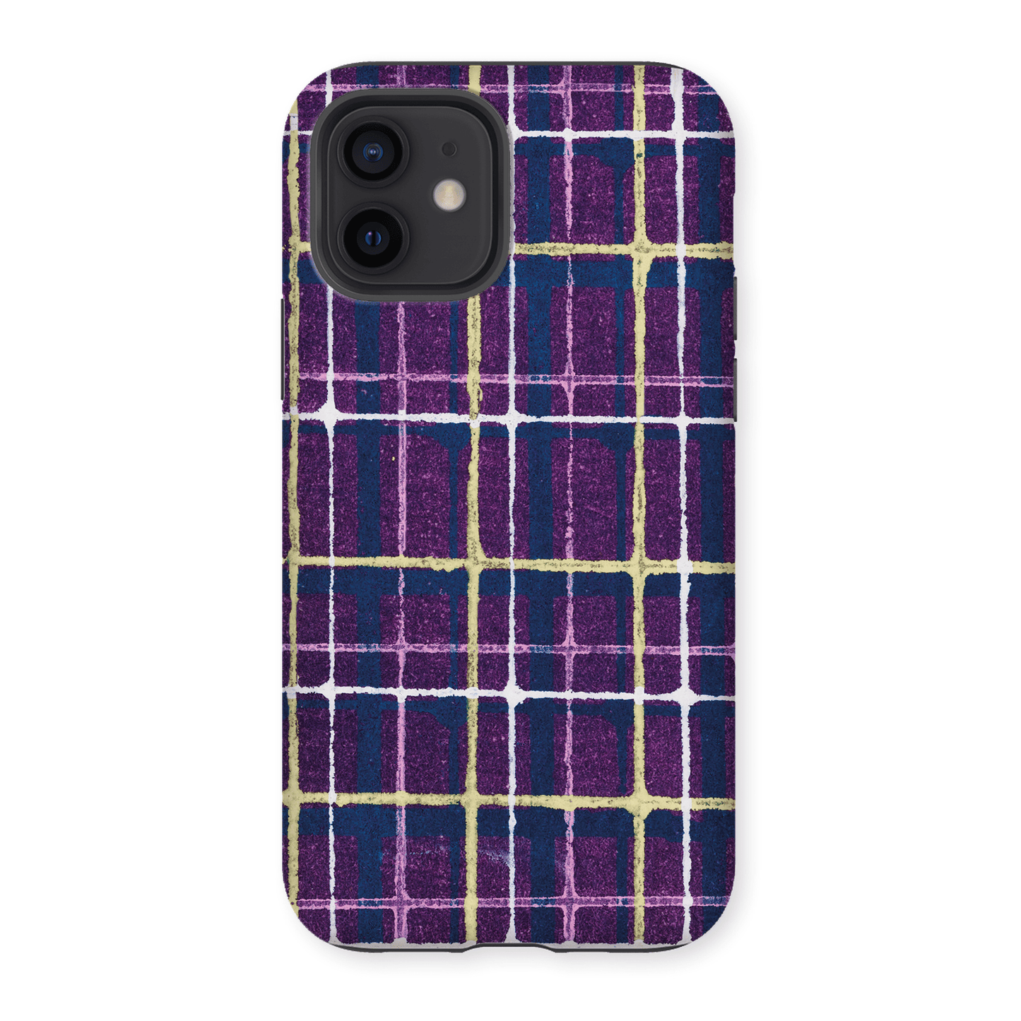 Casezest Mobile Phone Case for Korin Purple Textile Design