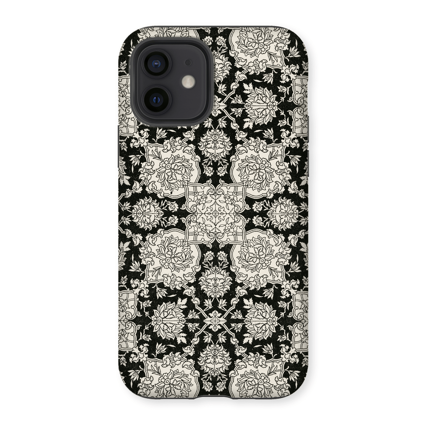 Casezest Mobile Phone Case for Monochrome Ornamental Design