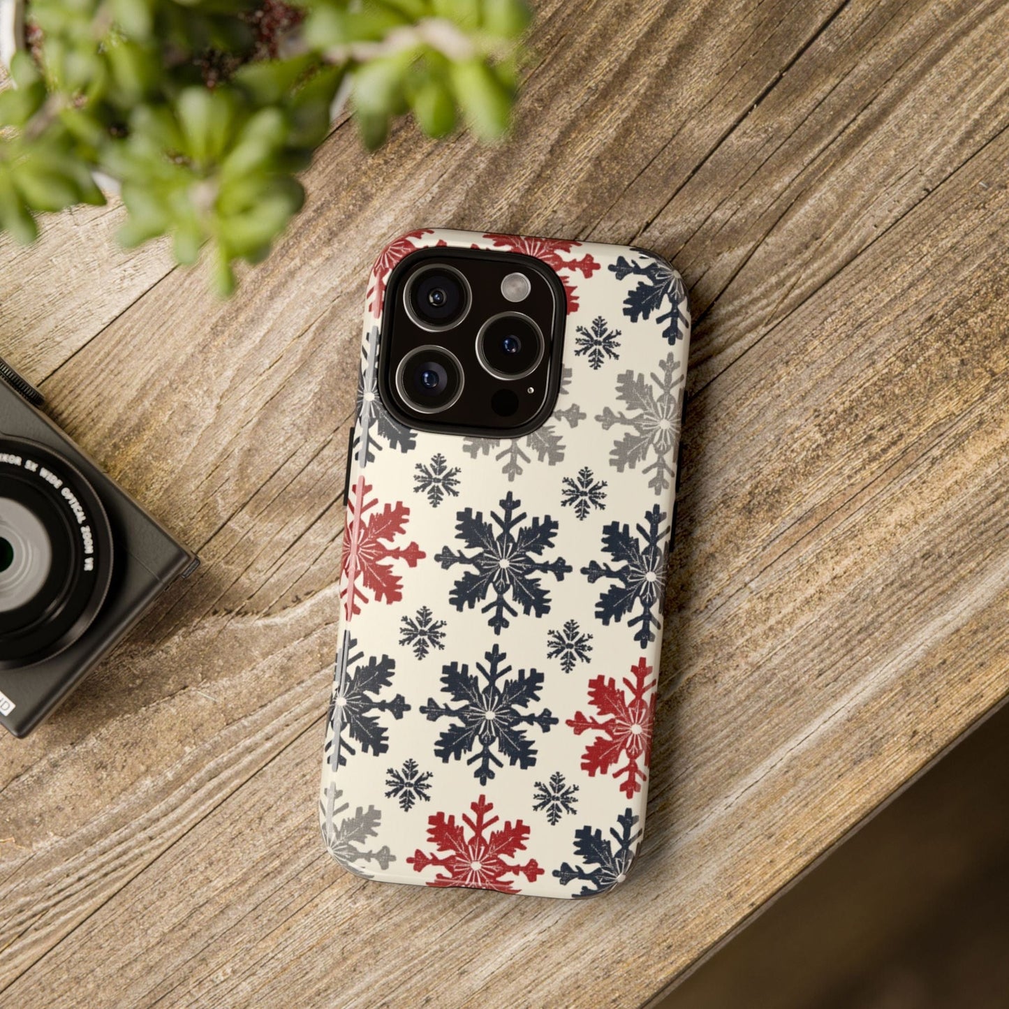 Casezest Mobile Phone Case for Nordic Snowflake Design