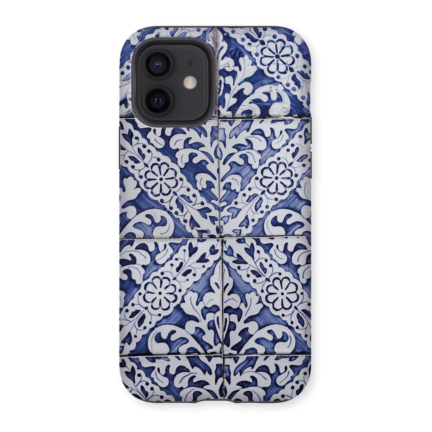 Casezest Mobile Phone Case for Old Blue Tile Design