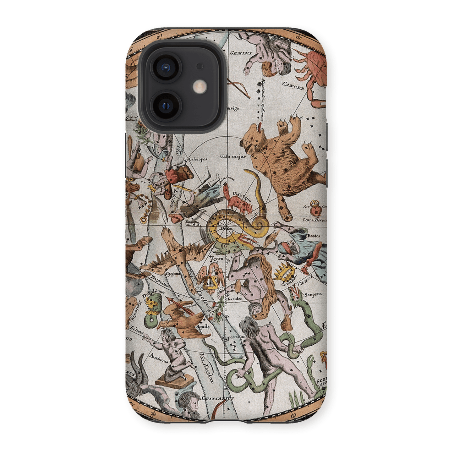 Casezest Mobile Phone Case for Old Constellation Map Design