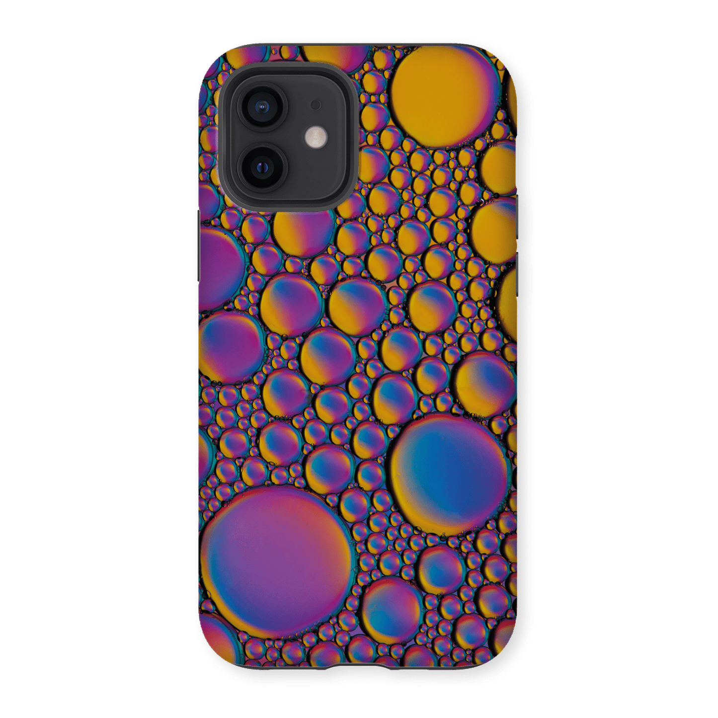 Casezest Mobile Phone Case for Purple Gold Bubble Design