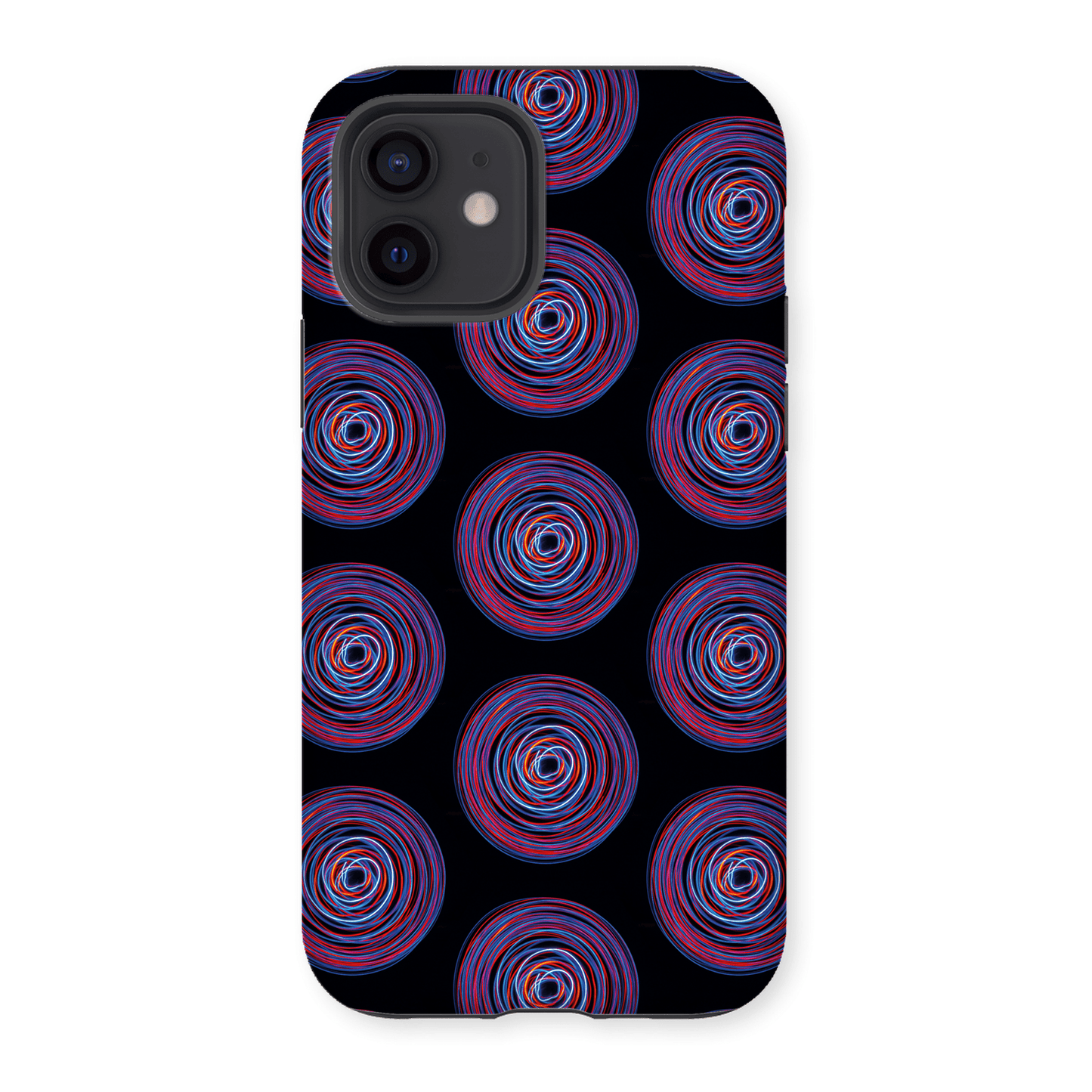 Casezest Mobile Phone Case for Purple Pink Circles Design