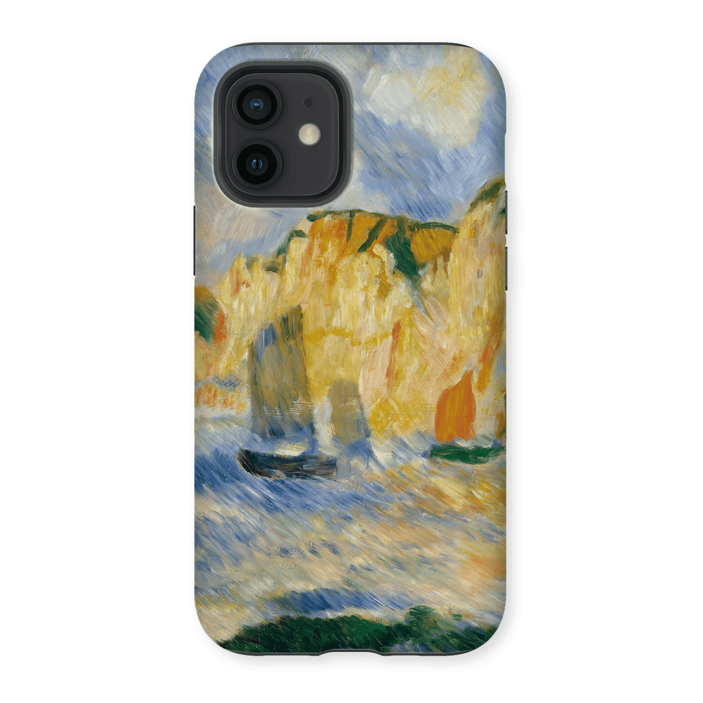 Casezest Mobile Phone Case for Renoir Sea and Cliffs Design