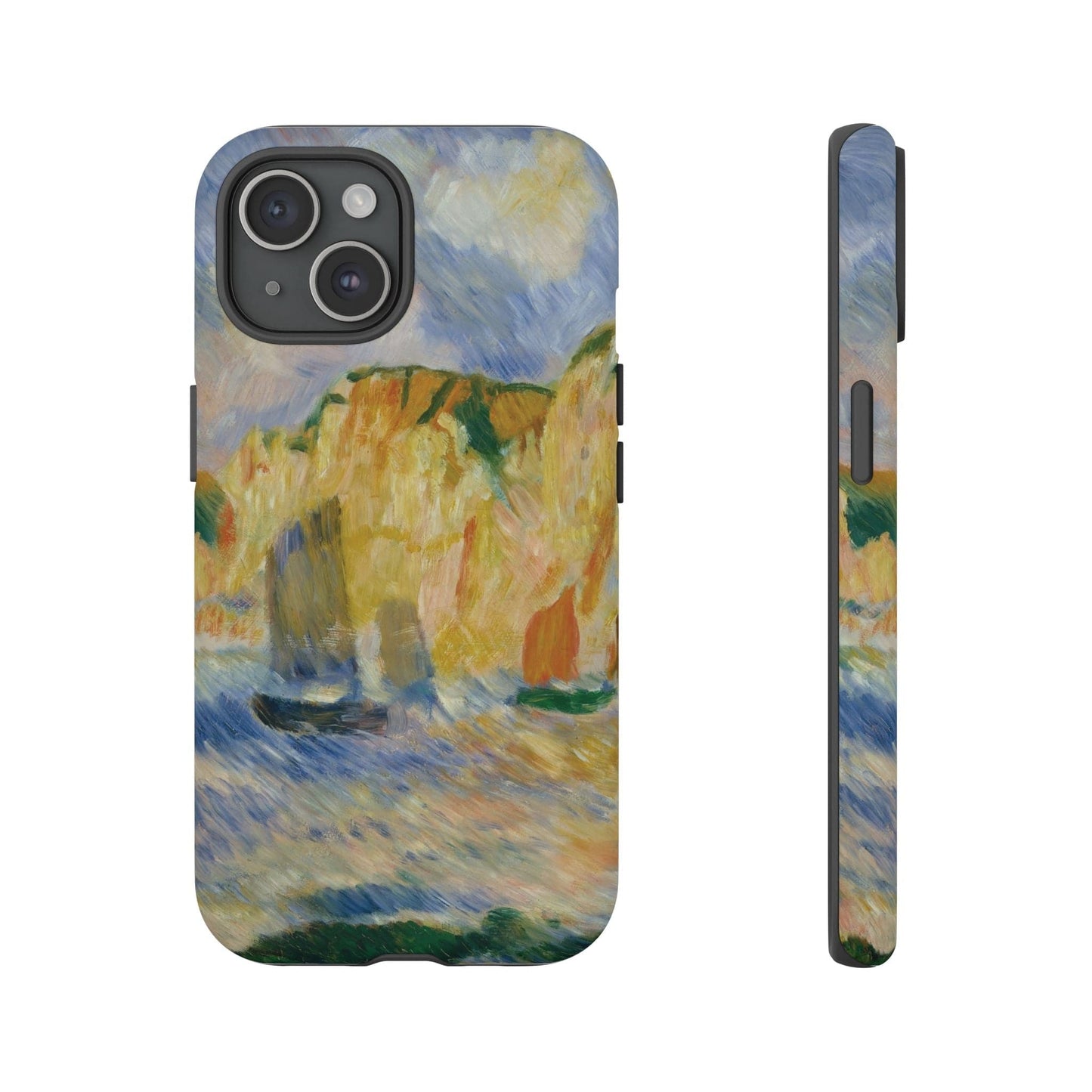 Casezest Mobile Phone Case for Renoir Sea and Cliffs Design