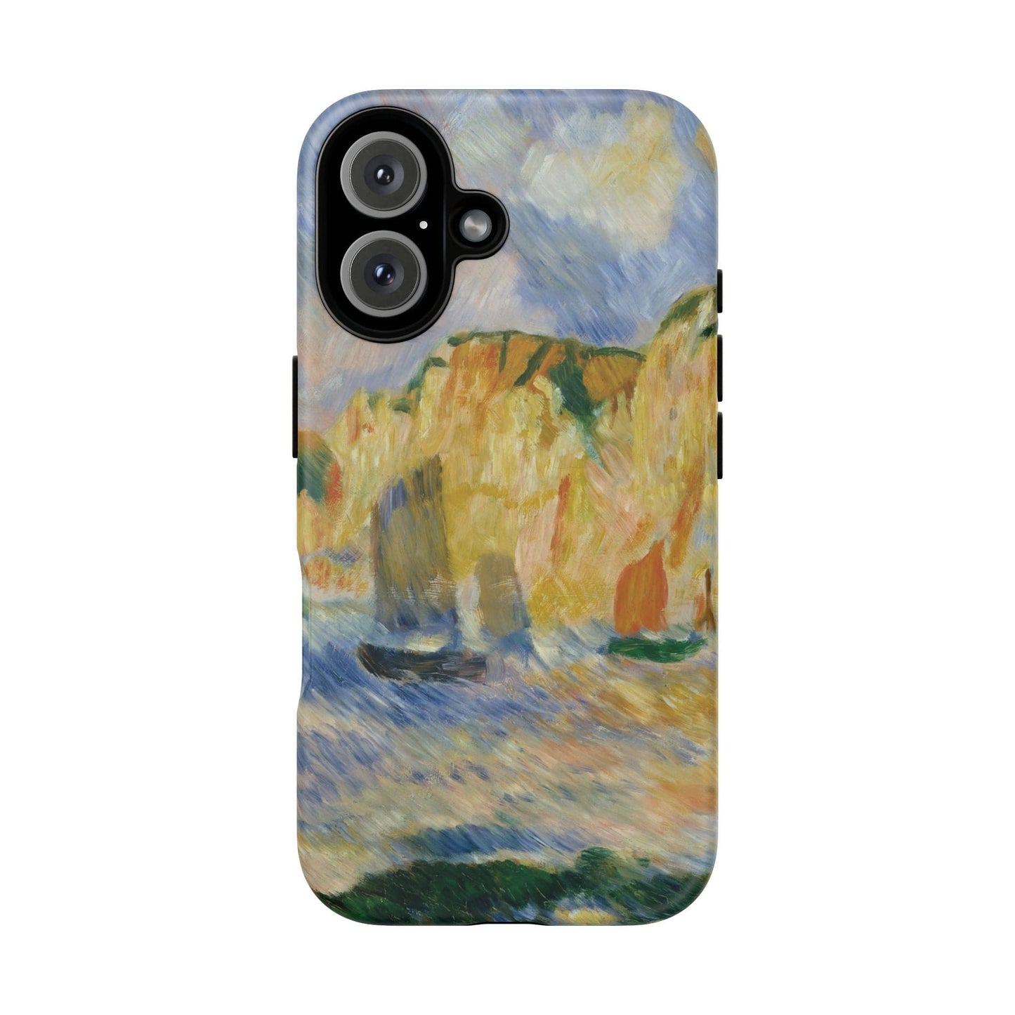 Casezest Mobile Phone Case for Renoir Sea and Cliffs Design