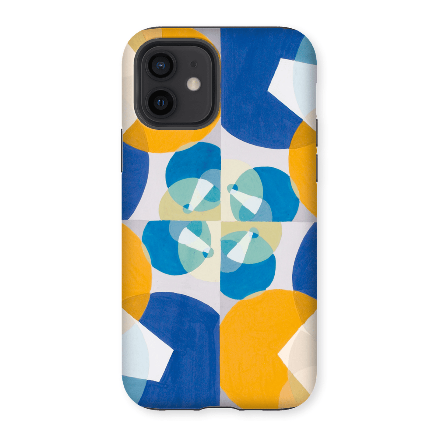 Casezest Mobile Phone Case for Schillinger Green Squares Design