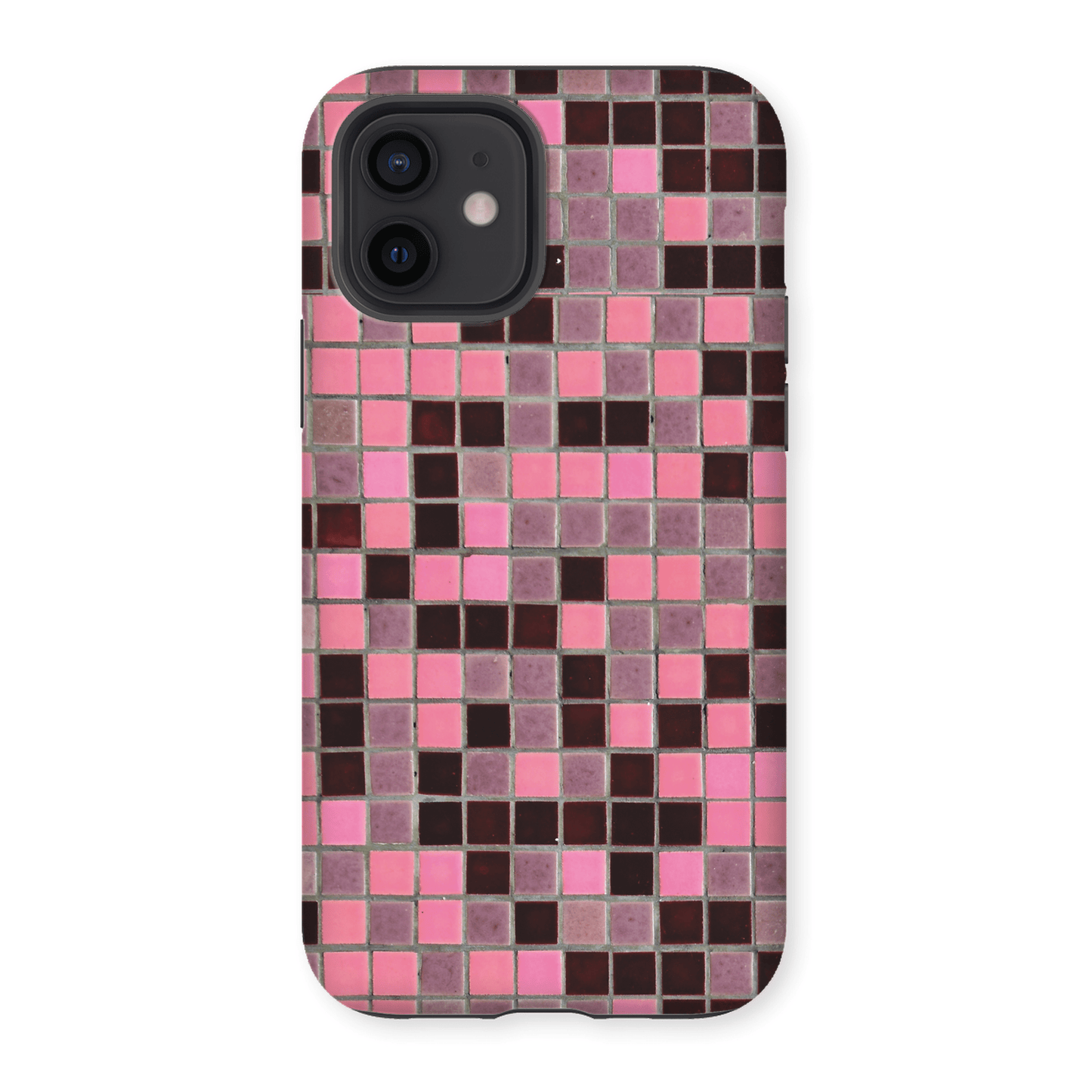 Casezest Mobile Phone Case for Small Old Pink Tile Design