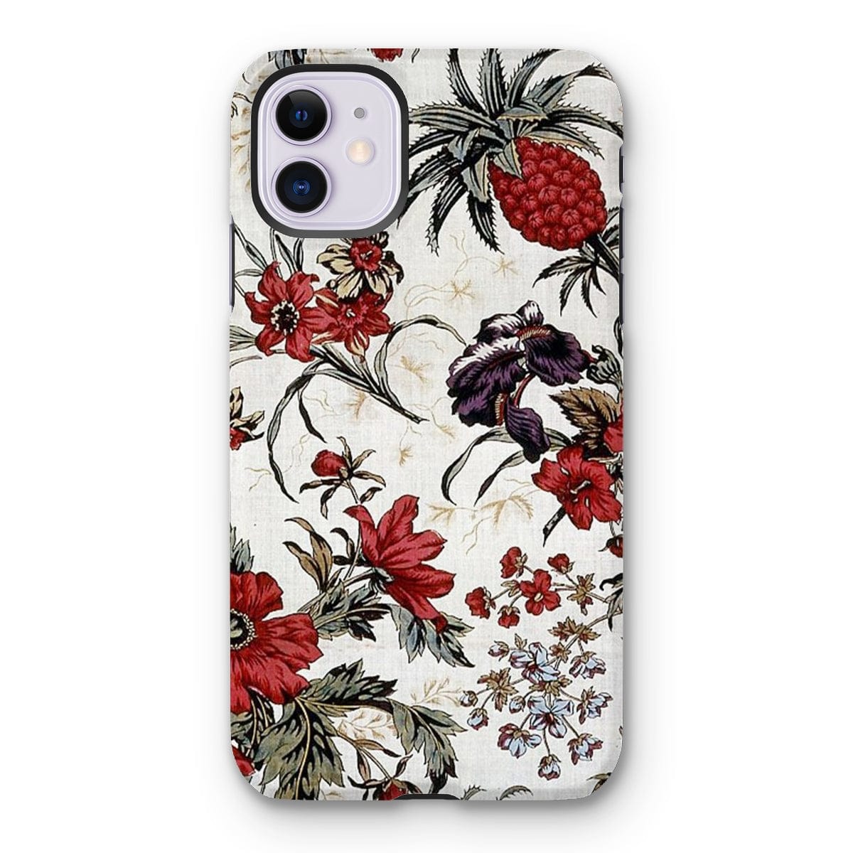 Casezest Mobile Phone Case for iPhone 11 / Gloss Antique Floral Design