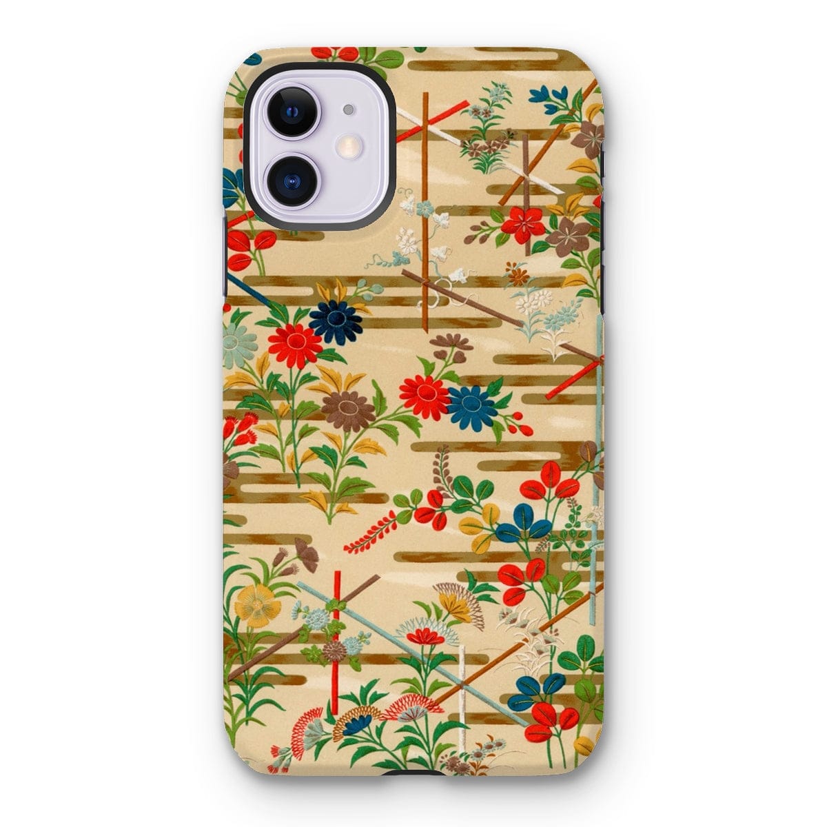 Casezest Mobile Phone Case for iPhone 11 / Gloss Audsley Japanese Paper Design