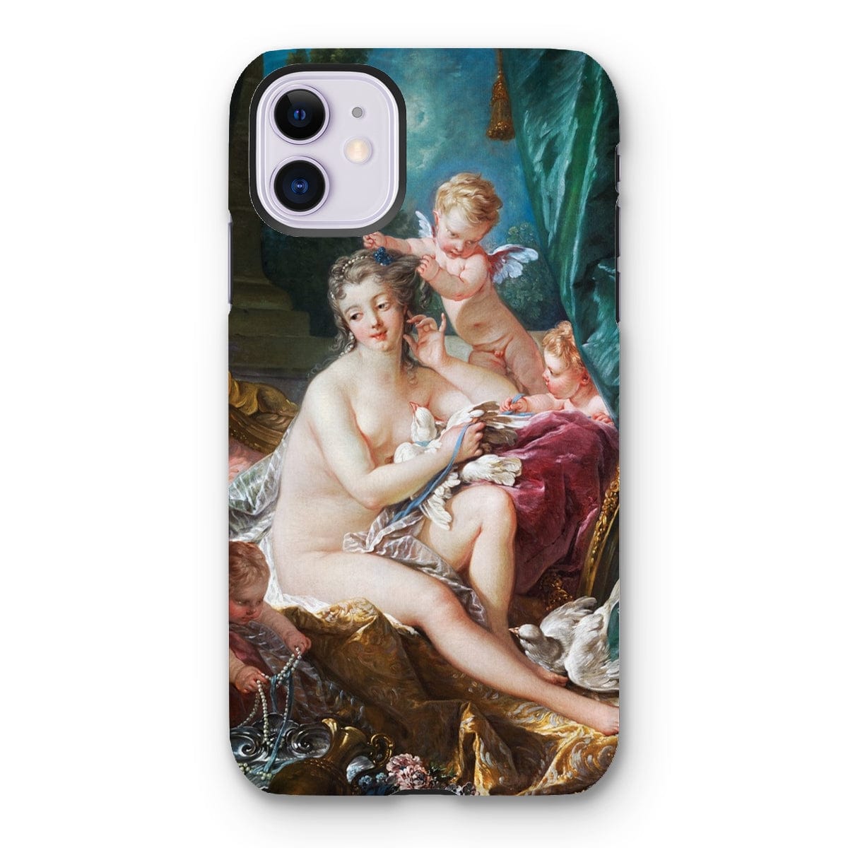 Casezest Mobile Phone Case for iPhone 11 / Gloss Boucher Toilette of Venus Design