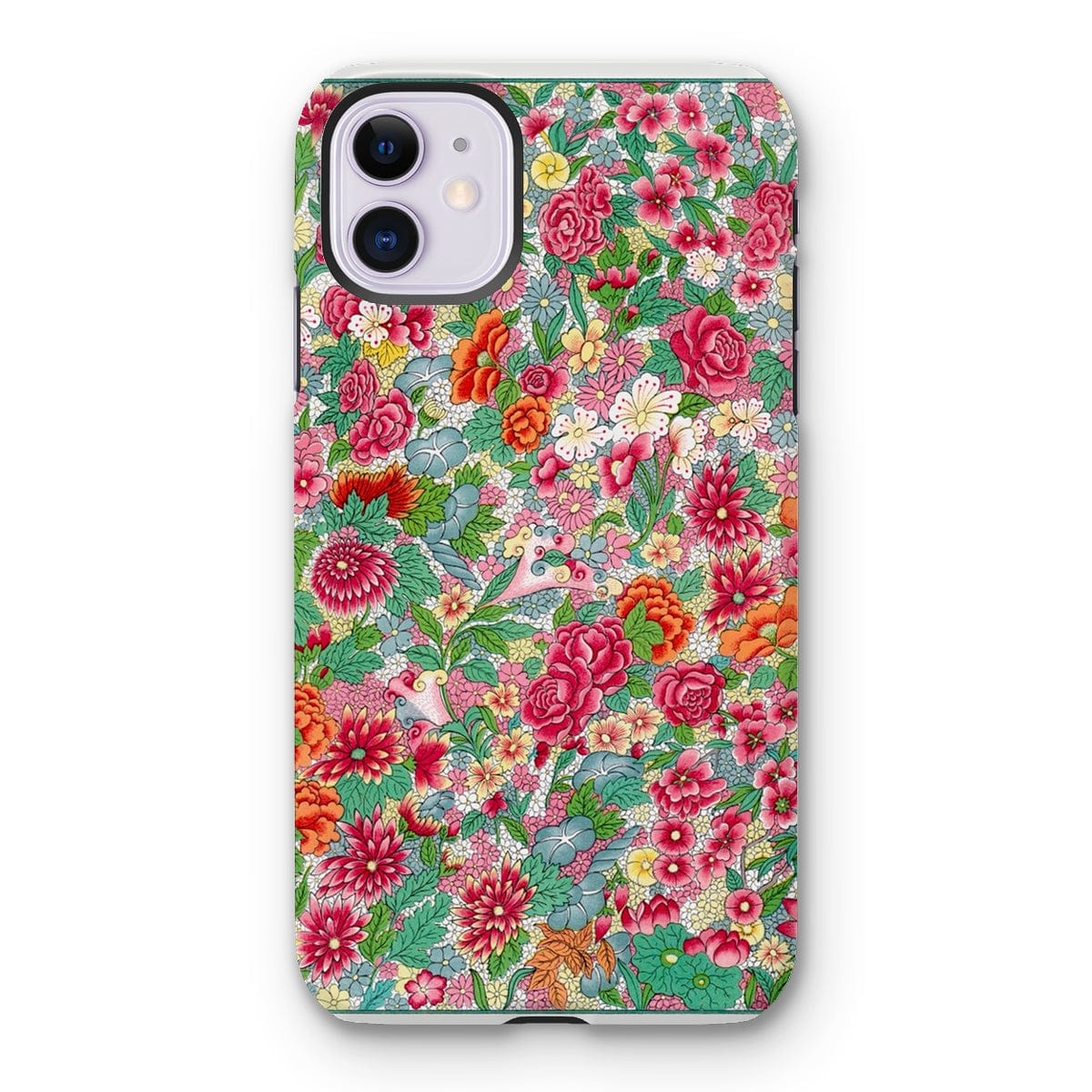 Casezest Mobile Phone Case for iPhone 11 / Gloss Chinese Flower Pattern Design