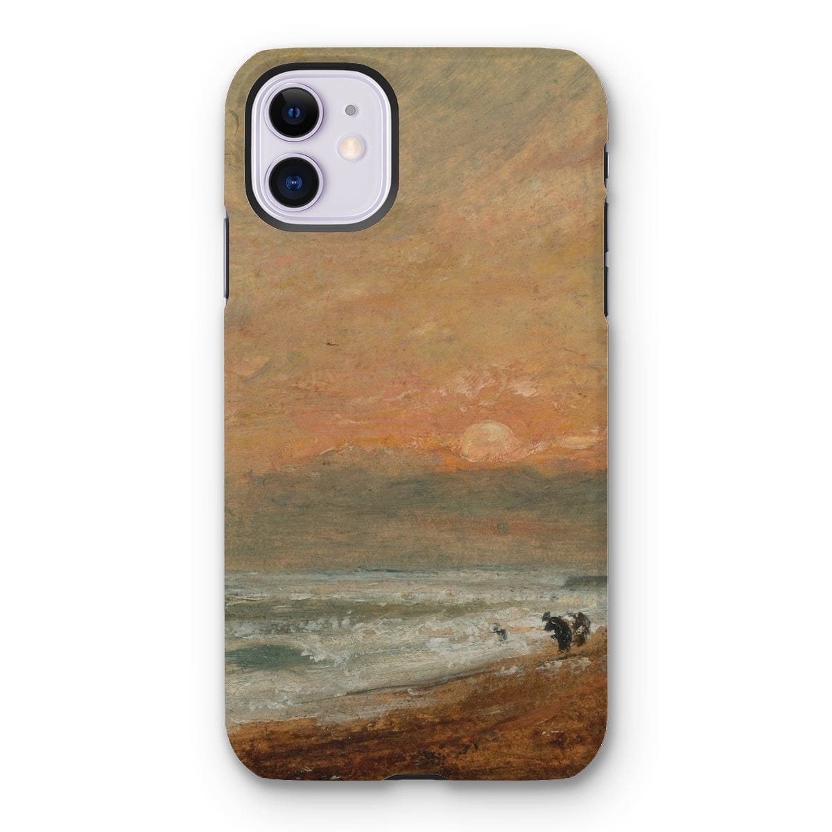 Casezest Mobile Phone Case for iPhone 11 / Gloss Constable Hove Beach Design