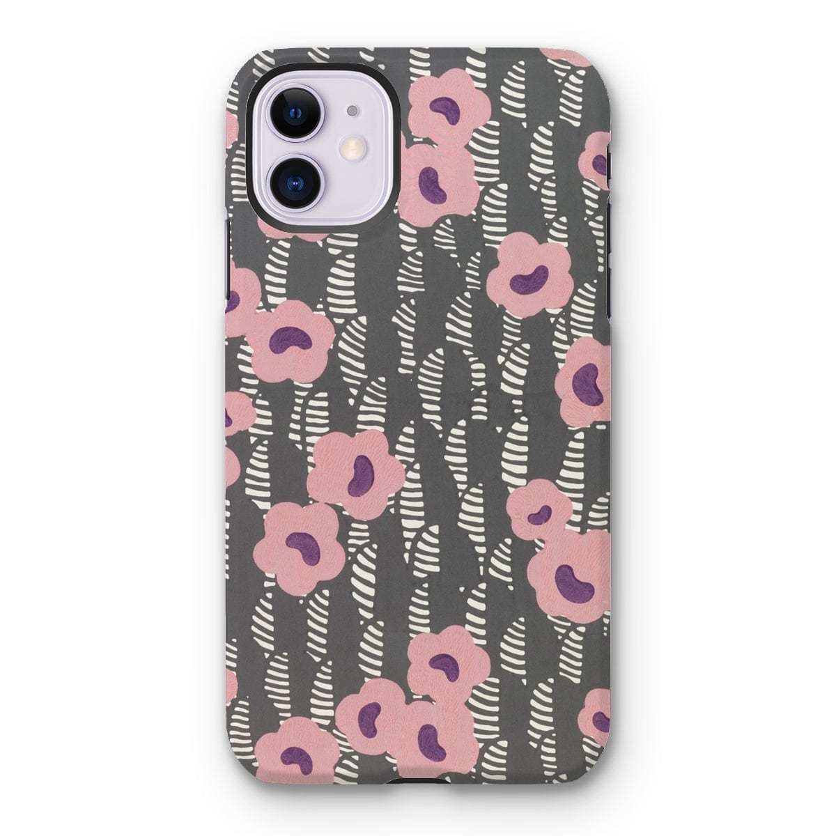 Casezest Mobile Phone Case for iPhone 11 / Gloss Crevel Flower Sidewall Design