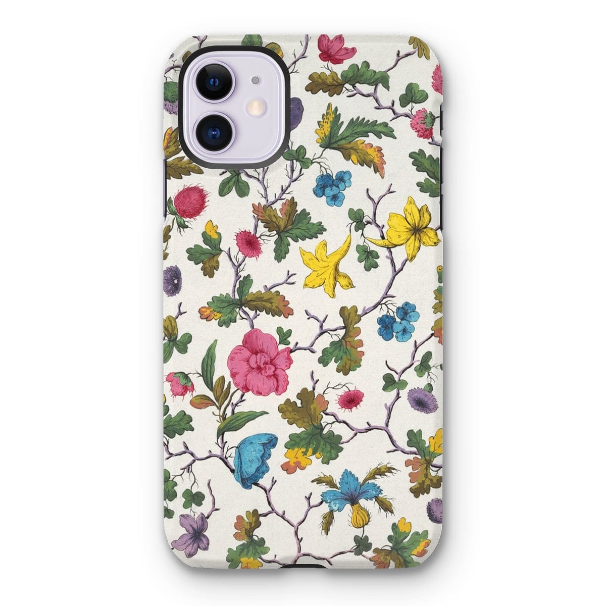 Casezest Mobile Phone Case for iPhone 11 / Gloss DuBois Floral Design