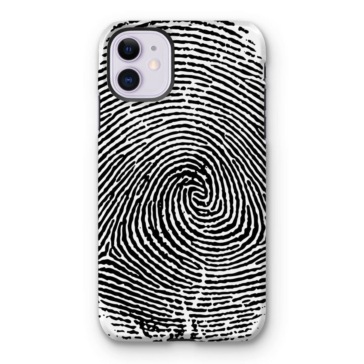 Casezest Mobile Phone Case for iPhone 11 / Gloss Fingerprint Design