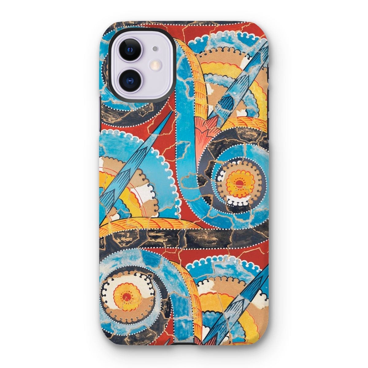 Casezest Mobile Phone Case for iPhone 11 / Gloss Gilliéron Spiral Frieze Design