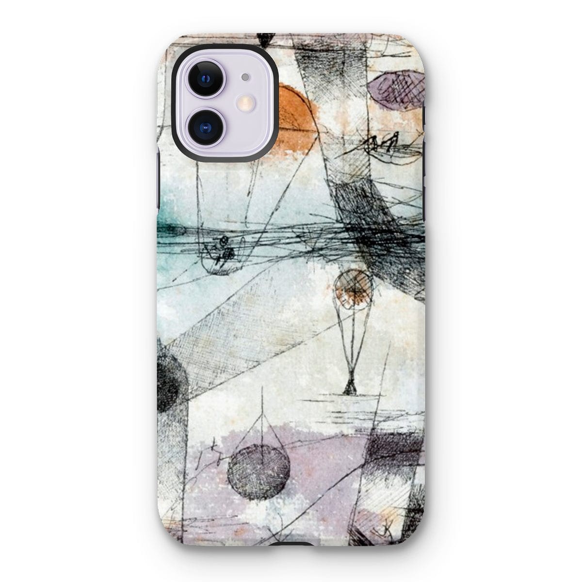 Casezest Mobile Phone Case for iPhone 11 / Gloss Klee Realm of Air Design