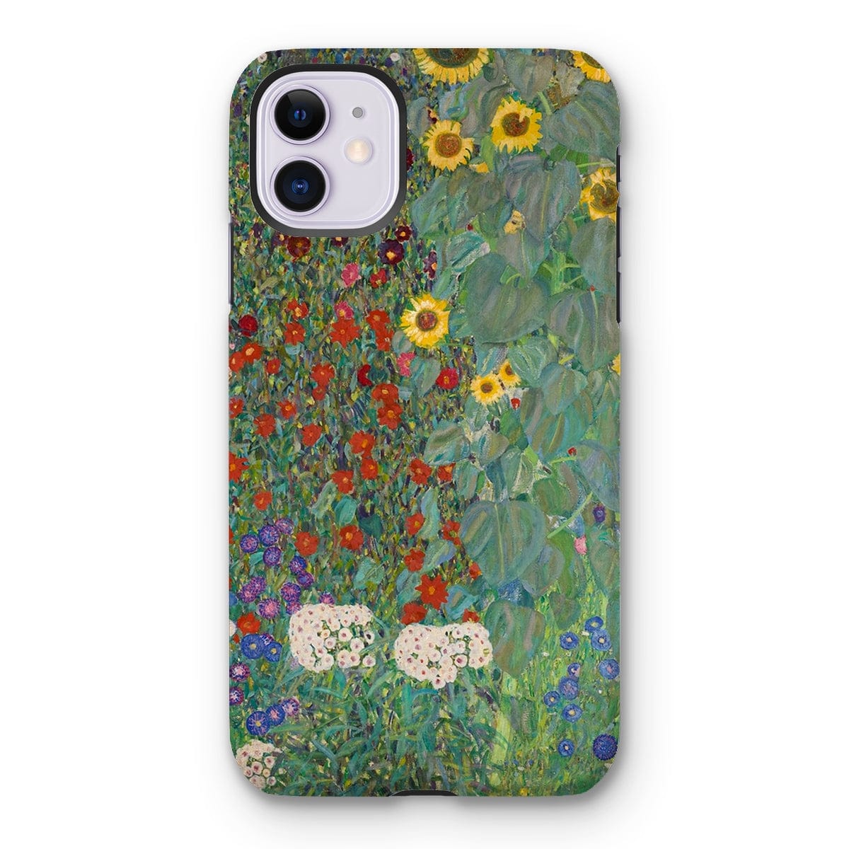 Casezest Mobile Phone Case for iPhone 11 / Gloss Klimt Farm Garden Design