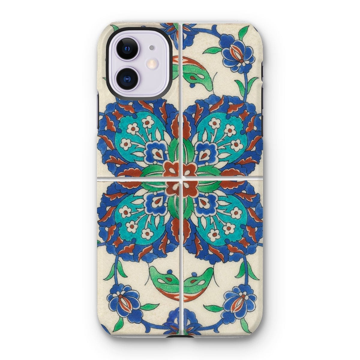 Casezest Mobile Phone Case for iPhone 11 / Gloss Persian Style Tile Design