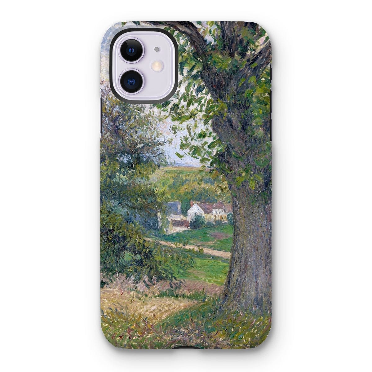 Casezest Mobile Phone Case for iPhone 11 / Gloss Pissarro Chestnut Trees Design