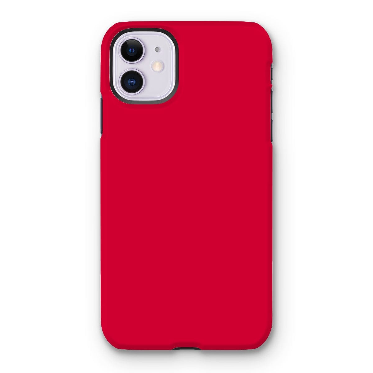 Casezest Mobile Phone Case for iPhone 11 / Gloss Pure Bright Red Design