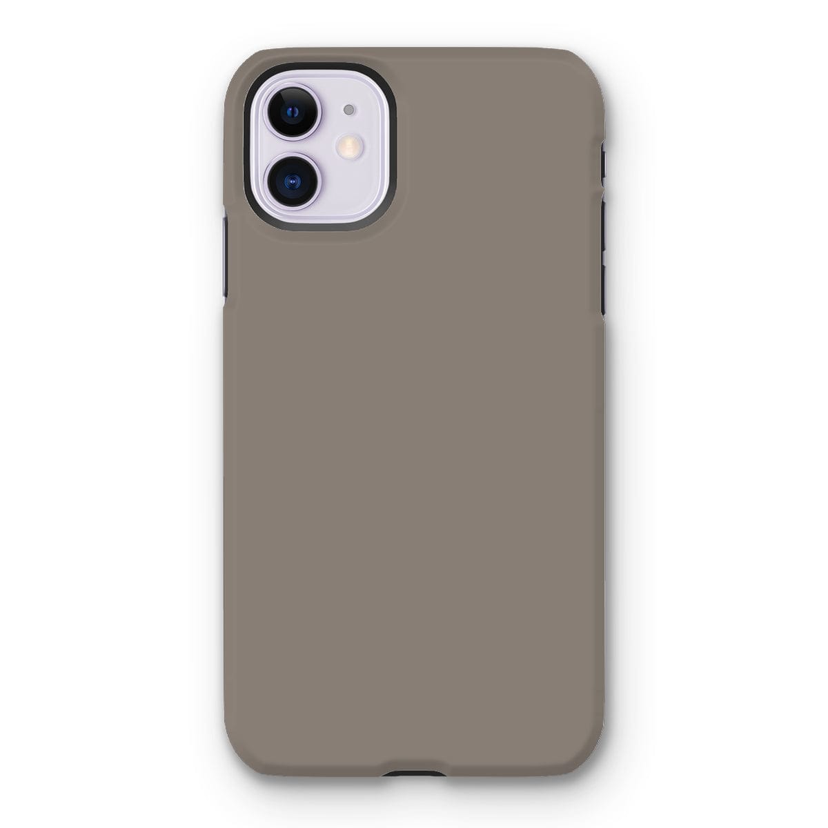 Casezest Mobile Phone Case for iPhone 11 / Gloss Pure Grey Design