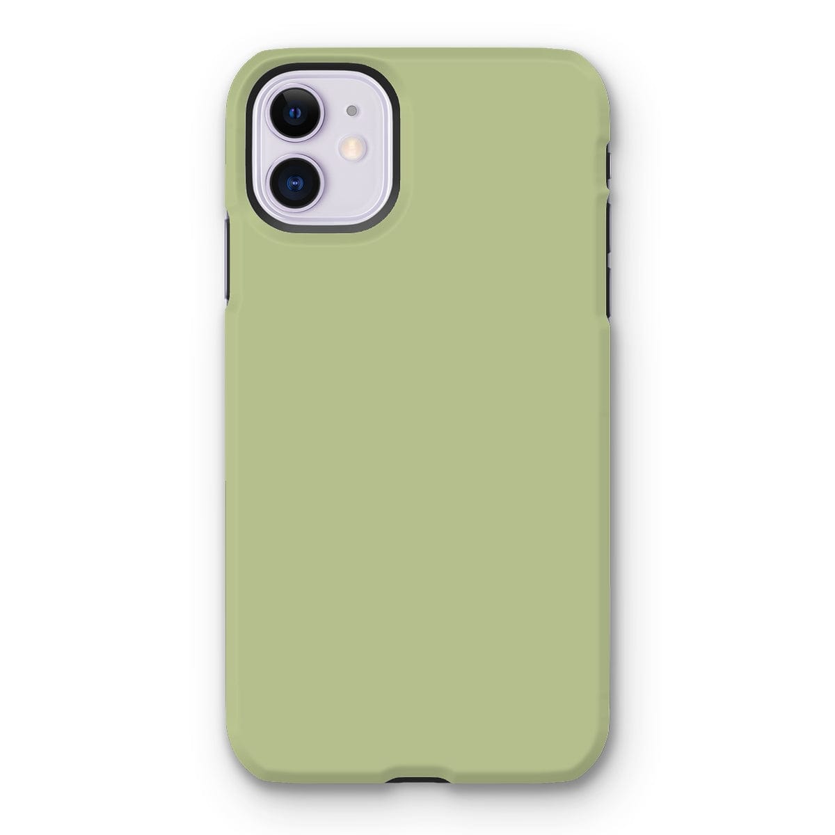 Casezest Mobile Phone Case for iPhone 11 / Gloss Pure Light Green Design