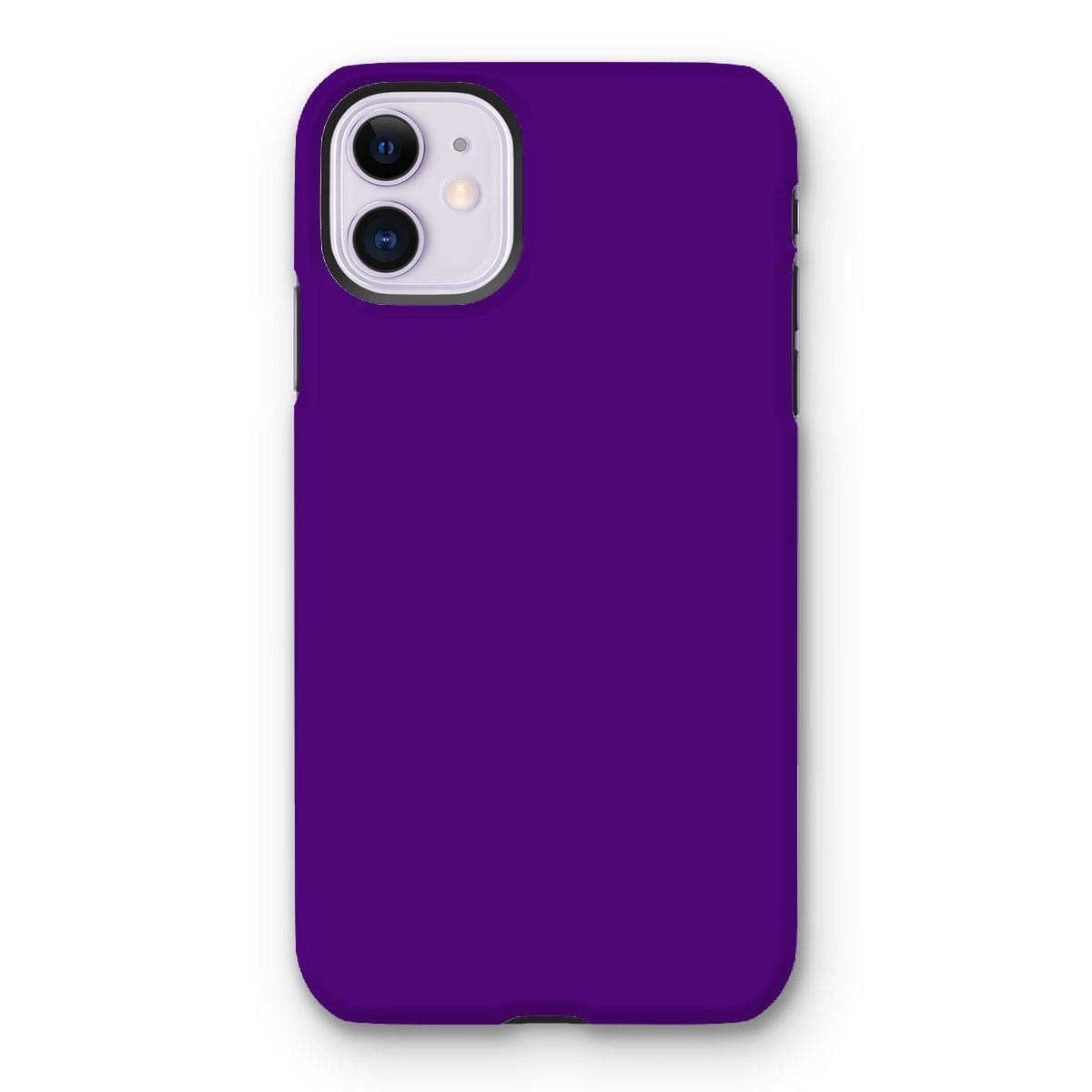 Casezest Mobile Phone Case for iPhone 11 / Gloss Pure Mid Purple Design