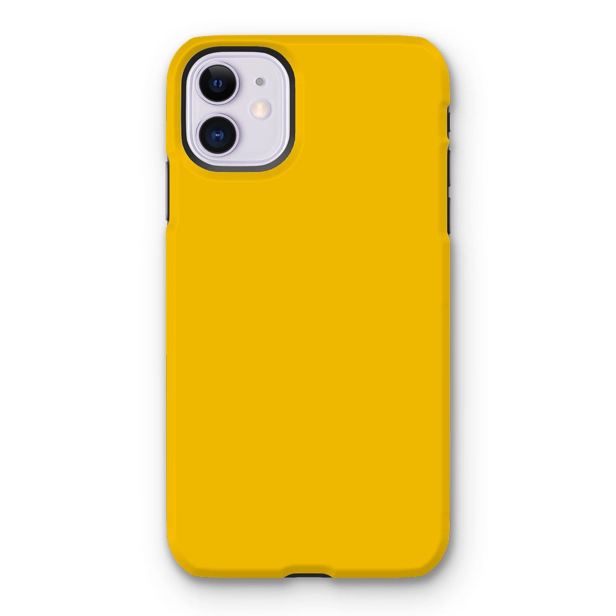 Casezest Mobile Phone Case for iPhone 11 / Gloss Pure Yellow Design