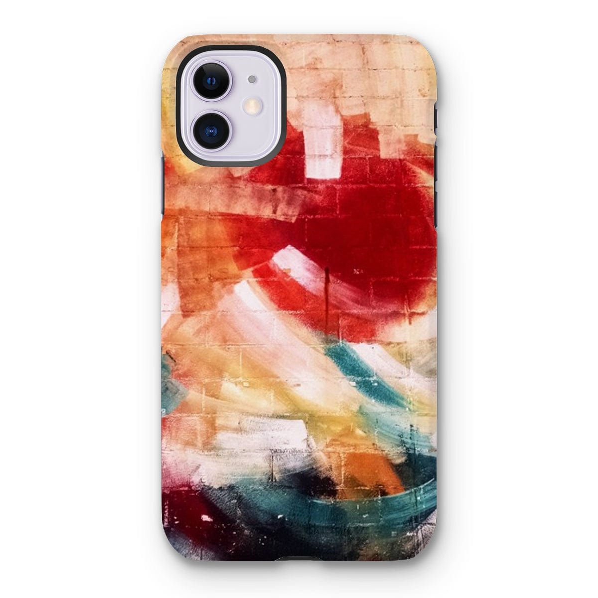 Casezest Mobile Phone Case for iPhone 11 / Gloss Santa Tecla Painted Wall Design