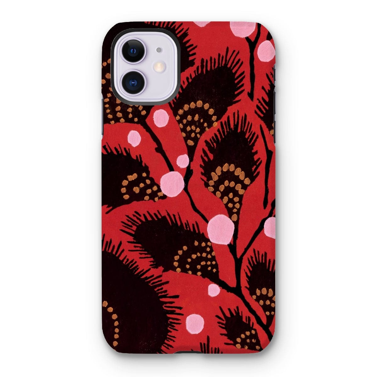 Casezest Mobile Phone Case for iPhone 11 / Gloss Séguy Art Deco Flower Design