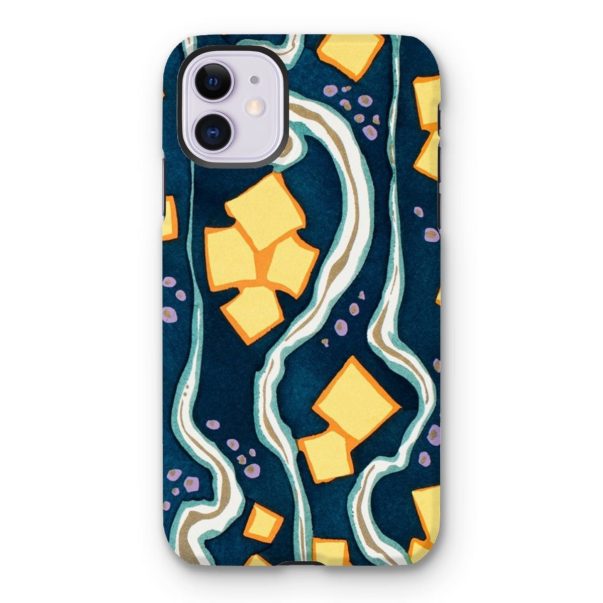 Casezest Mobile Phone Case for iPhone 11 / Gloss Séguy Deco Border Design