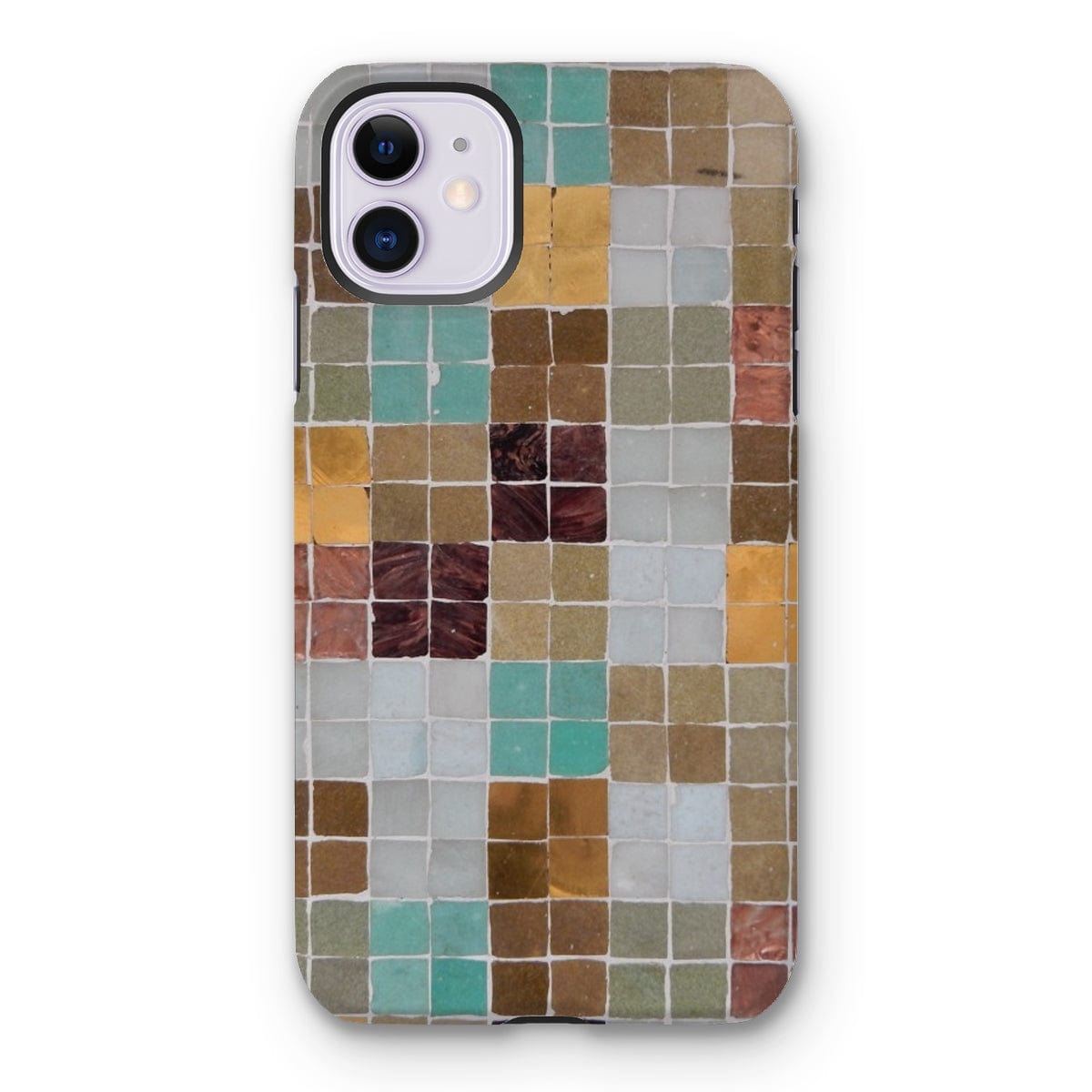 Casezest Mobile Phone Case for iPhone 11 / Gloss Soft Mosaic Tile Design