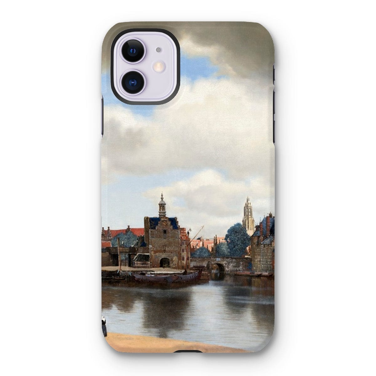 Casezest Mobile Phone Case for iPhone 11 / Gloss Vermeer View of Delft Design