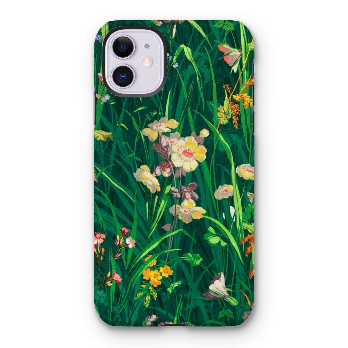 Casezest Mobile Phone Case for iPhone 11 / Gloss Wildflower Meadow Design