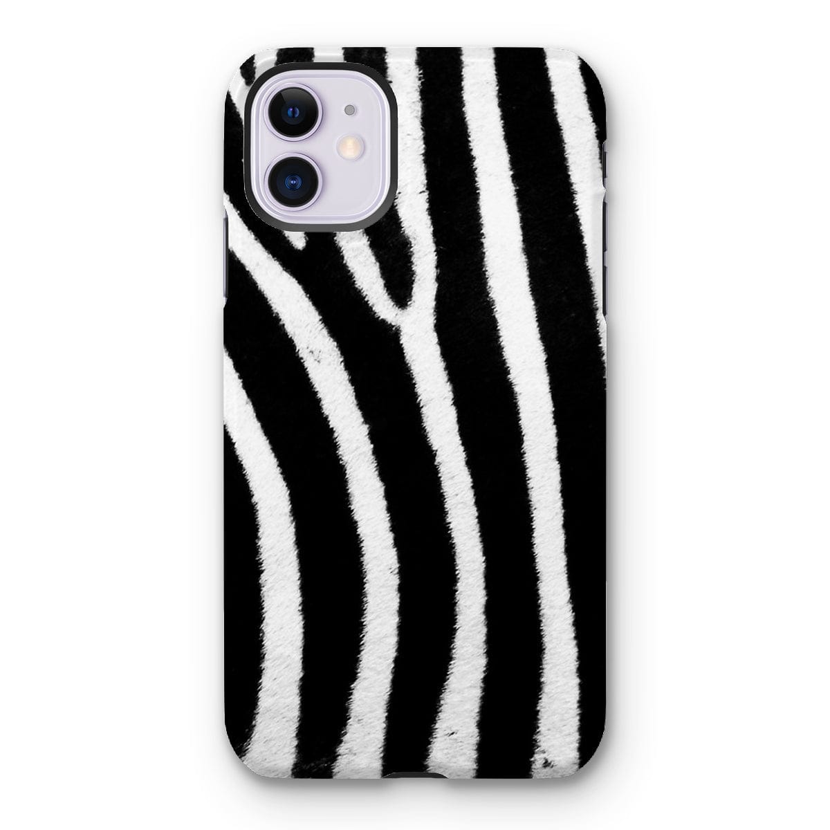 Casezest Mobile Phone Case for iPhone 11 / Gloss Zebra Design