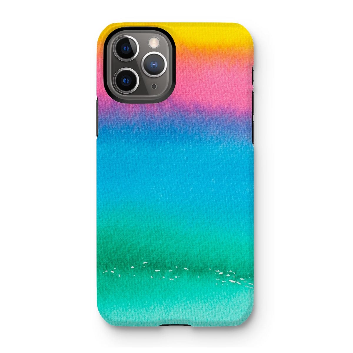 Casezest Mobile Phone Case for iPhone 11 Pro / Gloss Bright Watercolour Design