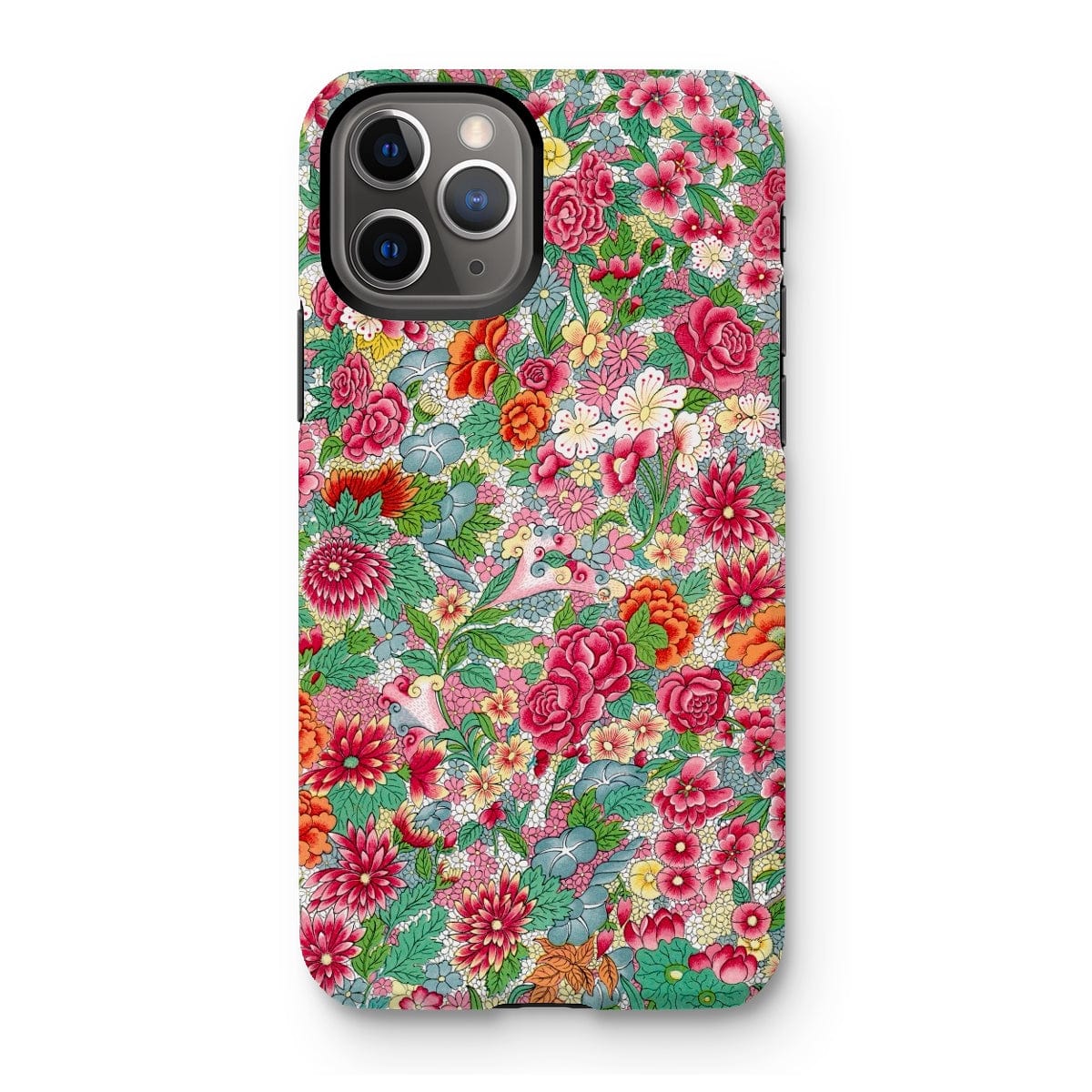 Casezest Mobile Phone Case for iPhone 11 Pro / Gloss Chinese Flower Pattern Design