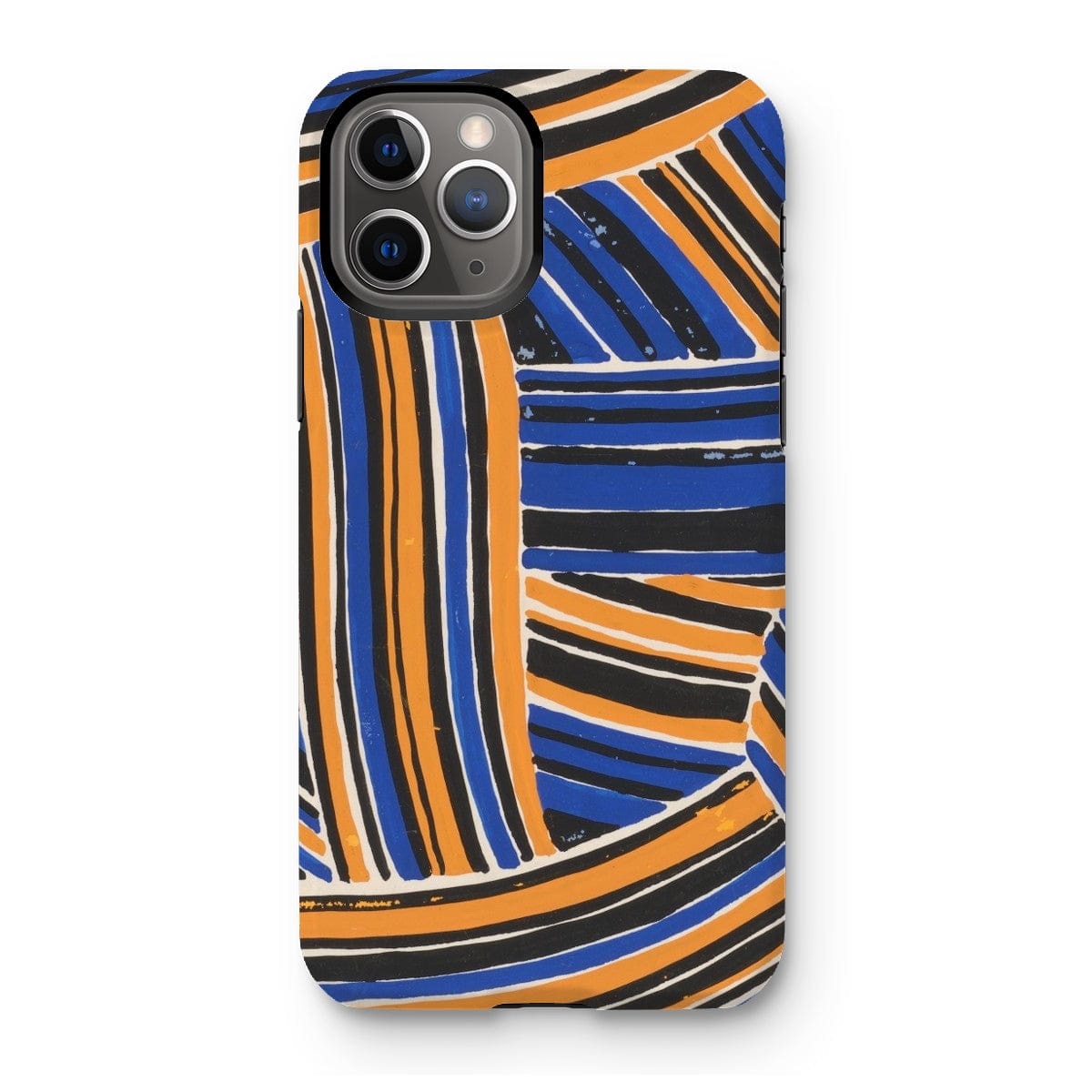 Casezest Mobile Phone Case for iPhone 11 Pro / Gloss Férier Stripe Design