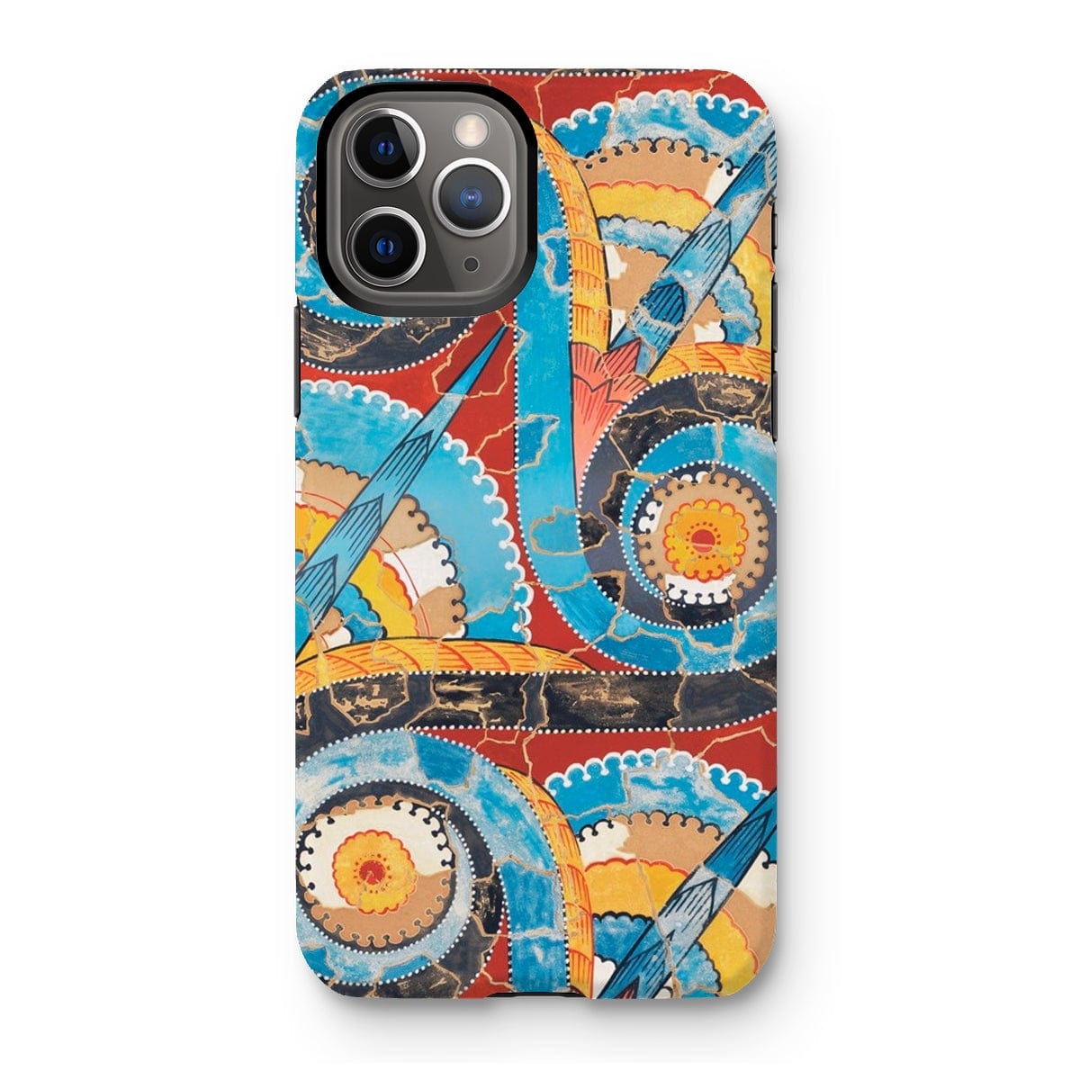 Casezest Mobile Phone Case for iPhone 11 Pro / Gloss Gilliéron Spiral Frieze Design