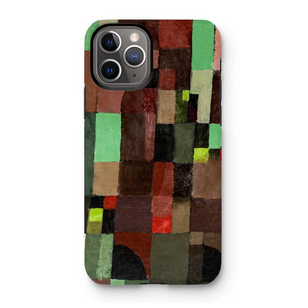 Casezest Mobile Phone Case for iPhone 11 Pro / Gloss Klee Red and Green Design